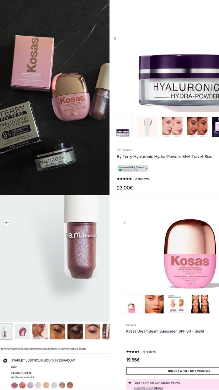 Cosmetic set