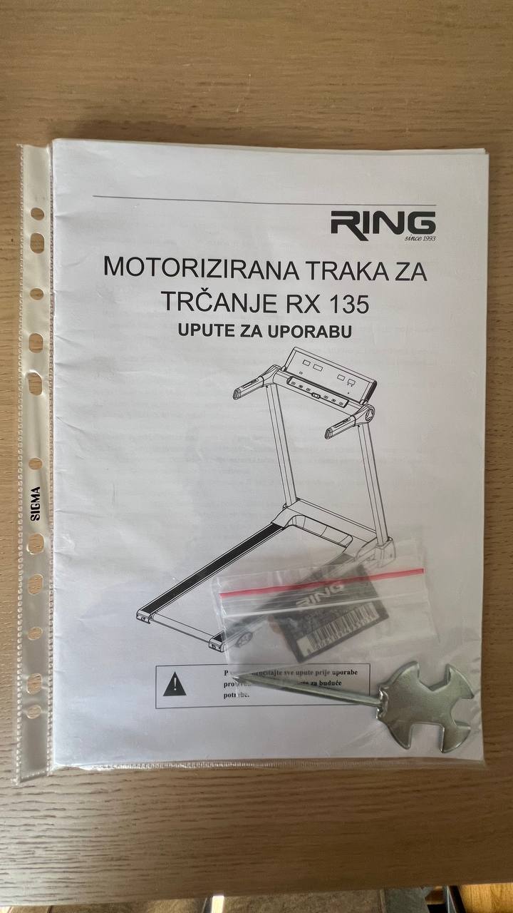 Беговая дорожка RING RX 135 photo 2