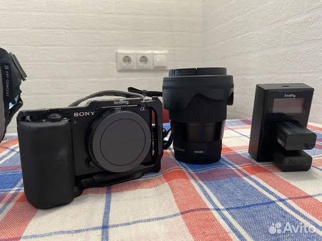 ZVE E10 camera + Sigma 16mm 1.4 lens