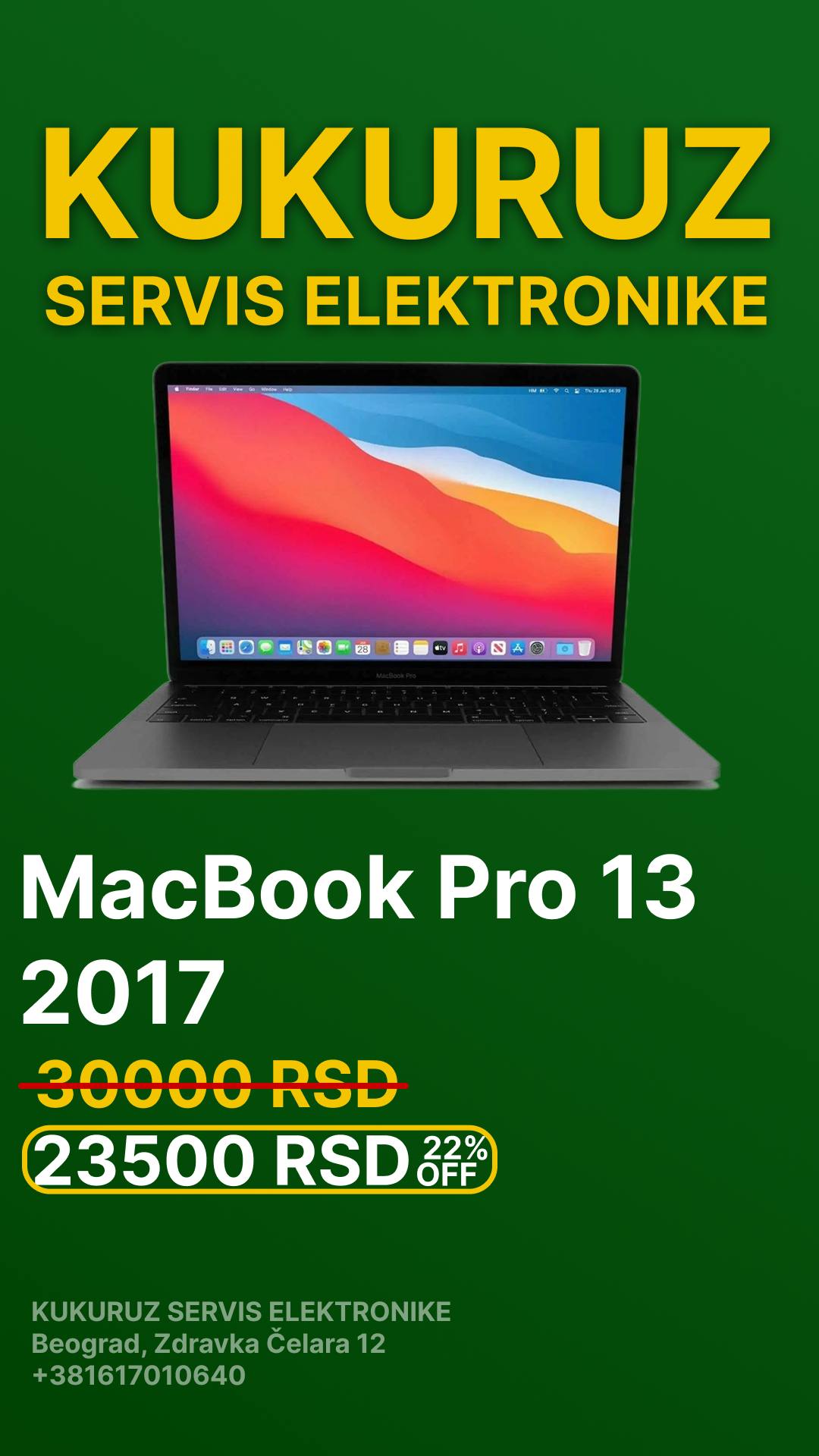 MacBook A1708