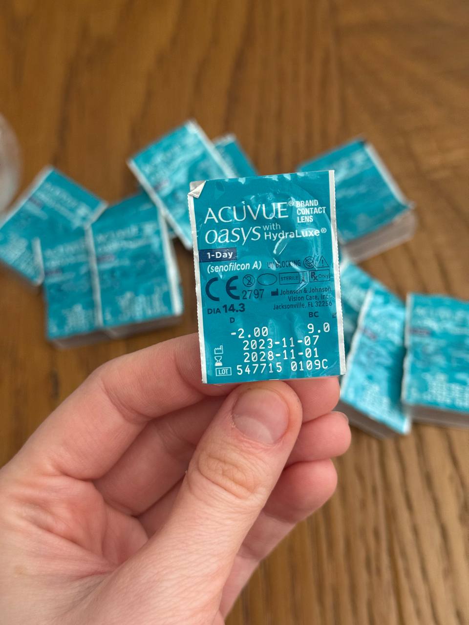 Acuvue oasys lenses