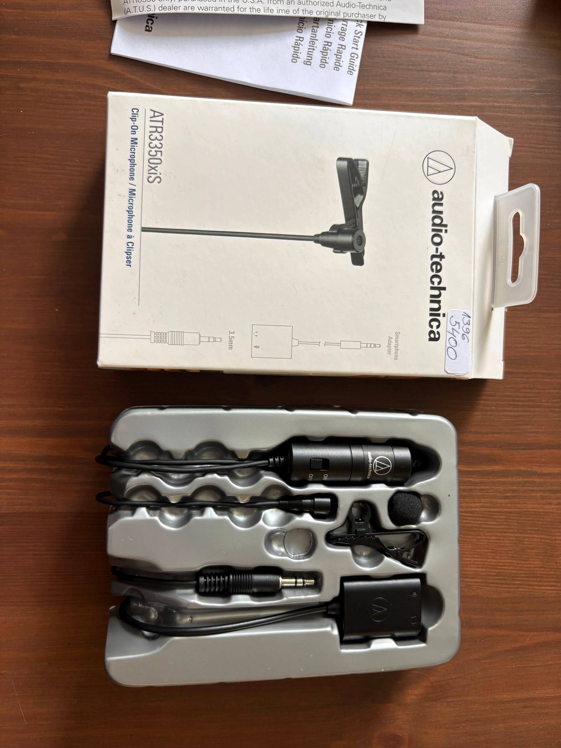 Кlipna mikrofon Audio-Technica ATR3350xiS