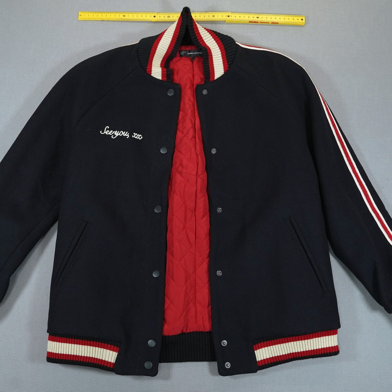 Yves Saint Laurent (YSL) Muška Polo Košulja, Vintage Šil, Tamno Plava Pojasna, Velika Veličina XXL photo 2
