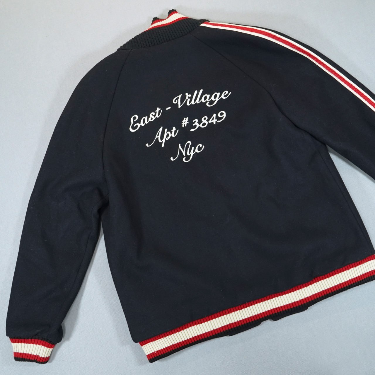 Yves Saint Laurent (YSL) Muška Polo Košulja, Vintage Šil, Tamno Plava Pojasna, Velika Veličina XXL photo 3