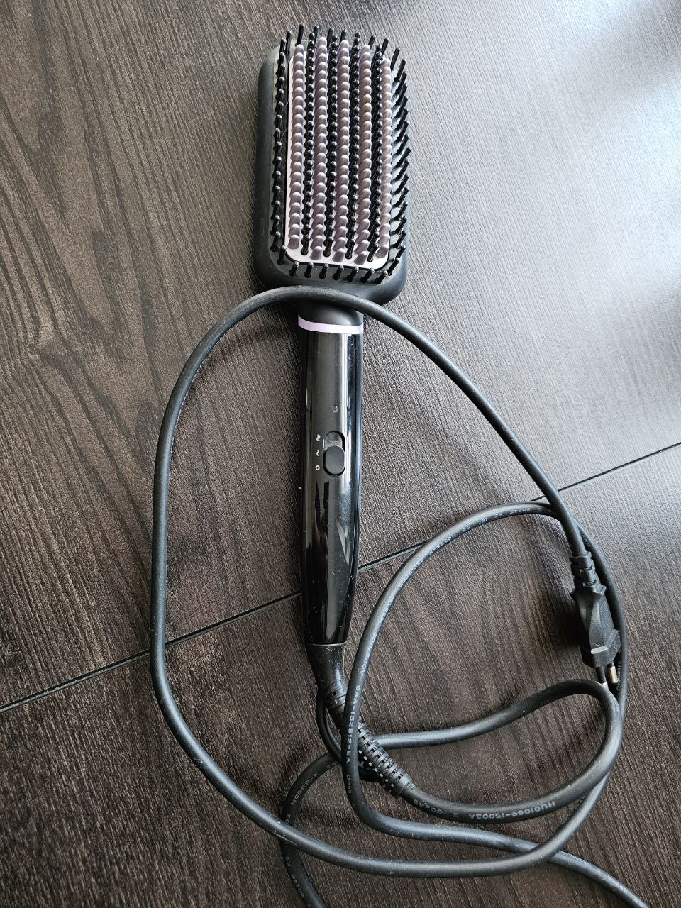 Hair straightener comb