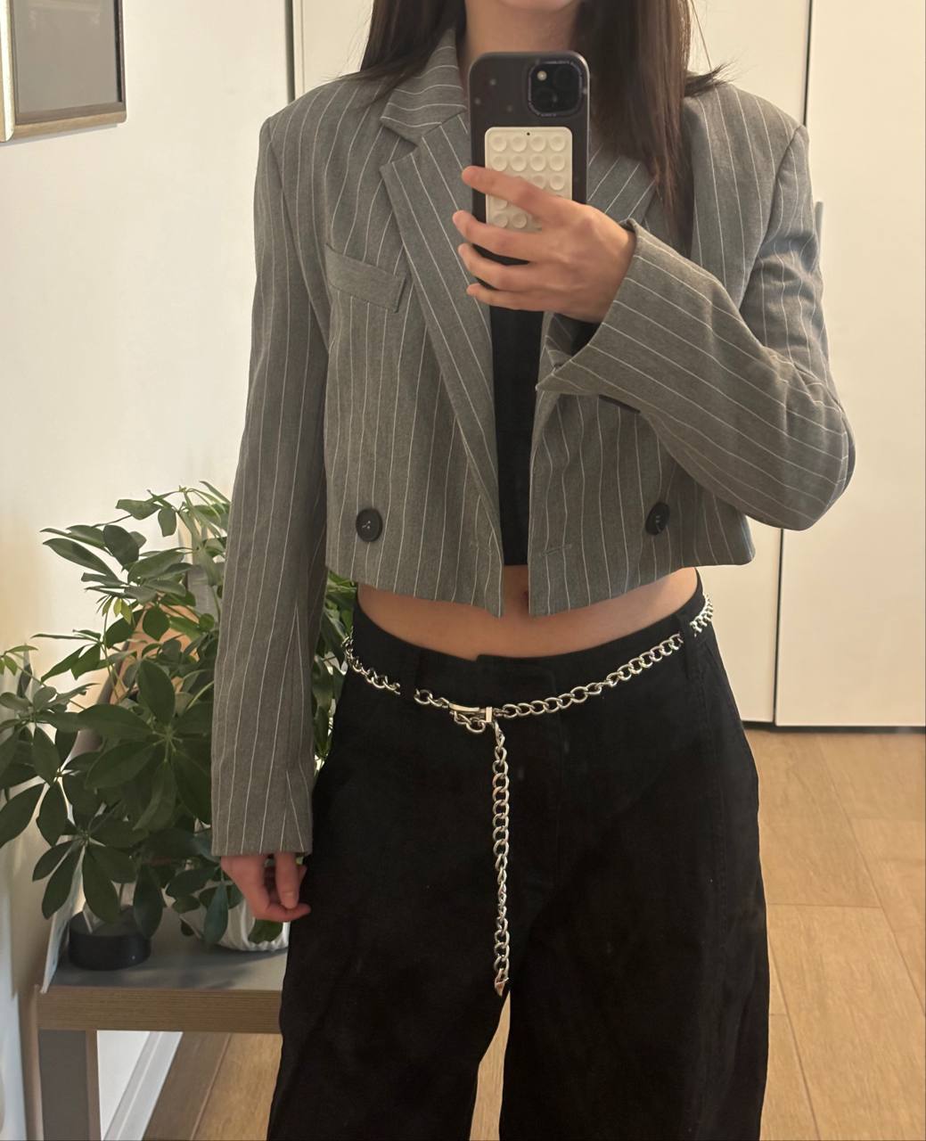 Skraćeni blazer Bershka photo 2