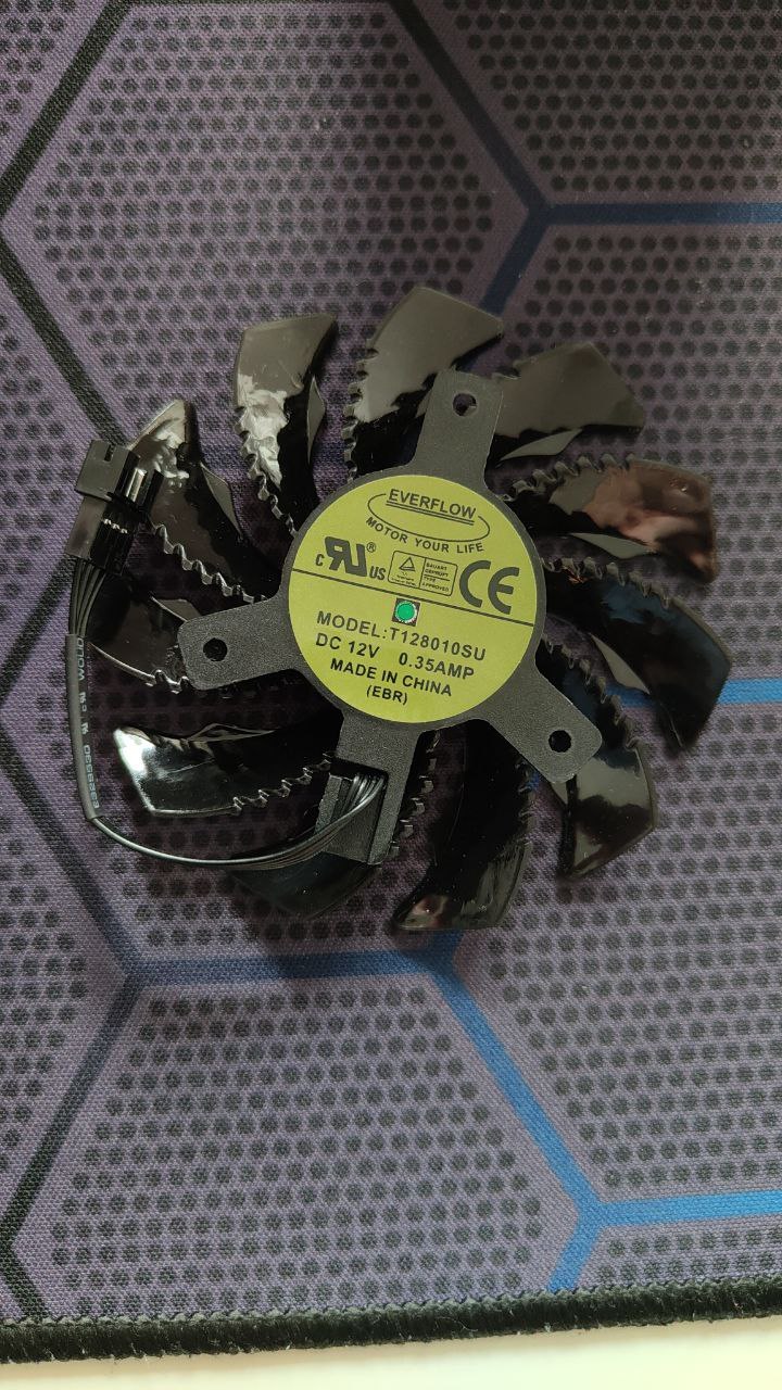 120mm 4pin ventilator za CPU za grafičke kartice