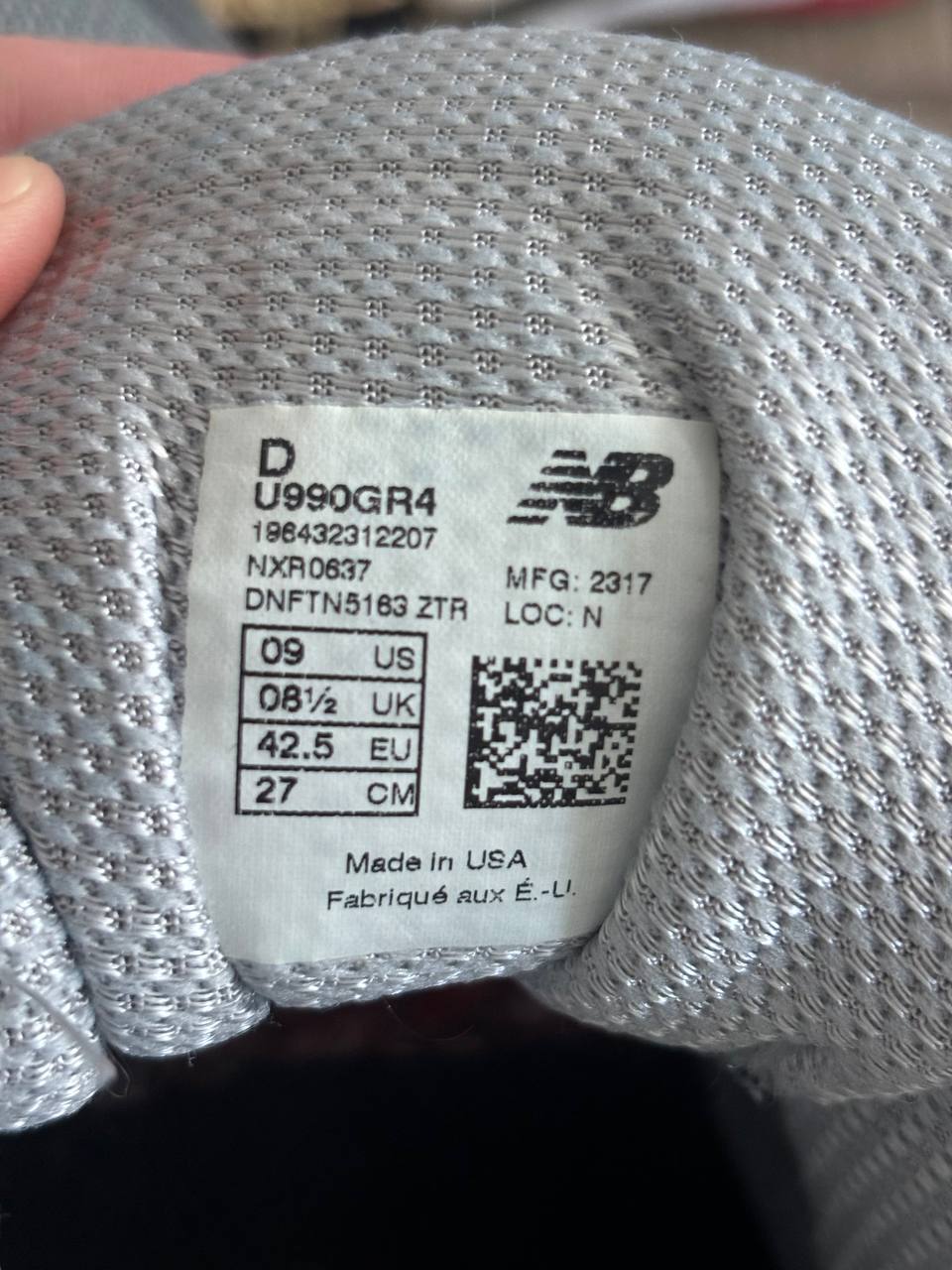 New Balance 990V4 photo 5