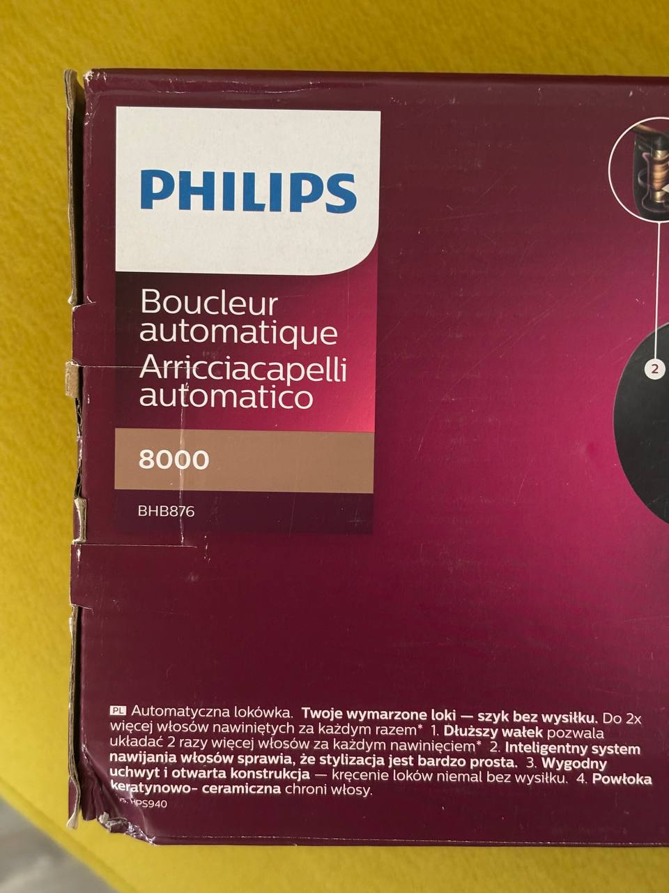 стайлер philips bhb876 photo 3
