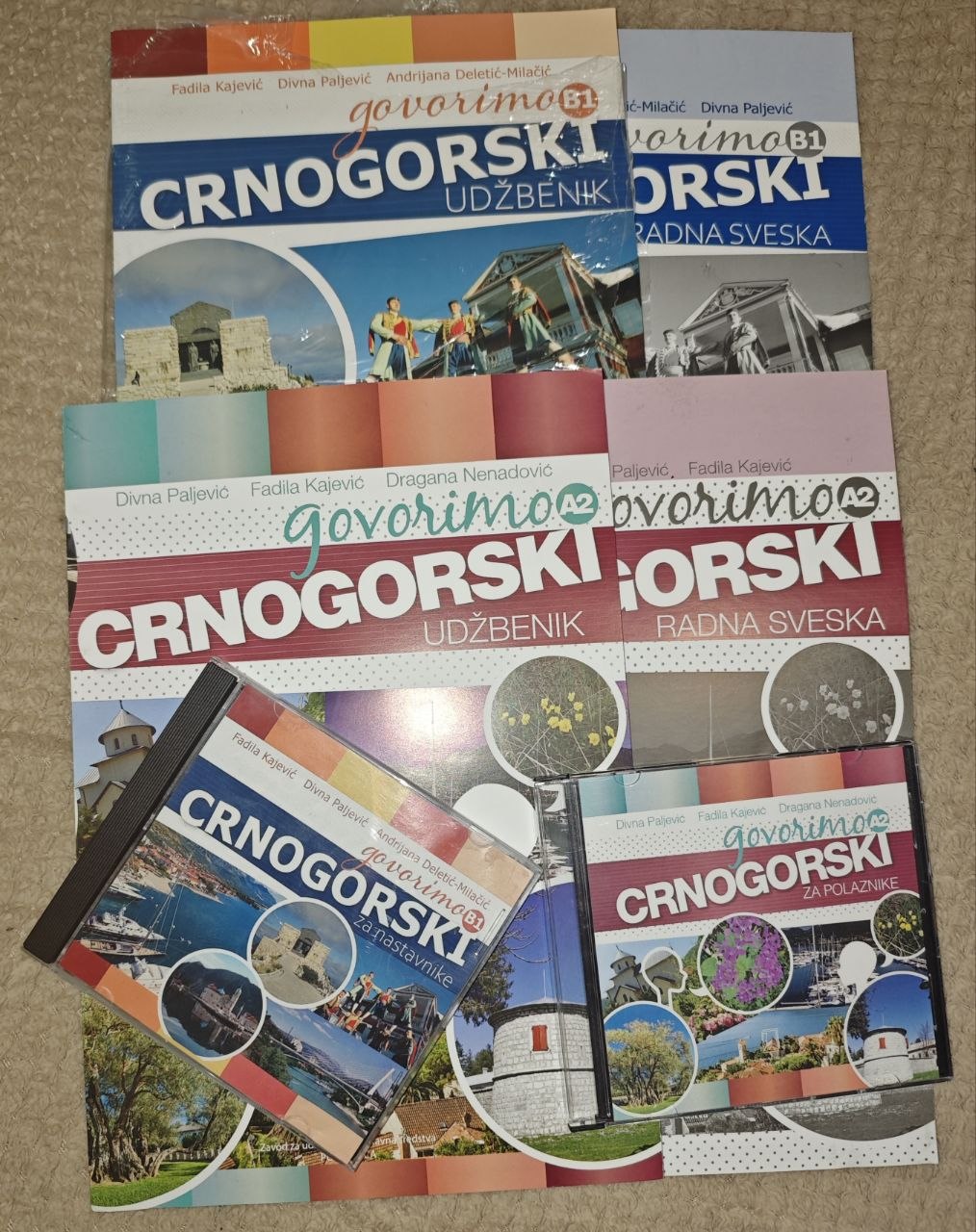 Учебники по черногорскому/сербскому