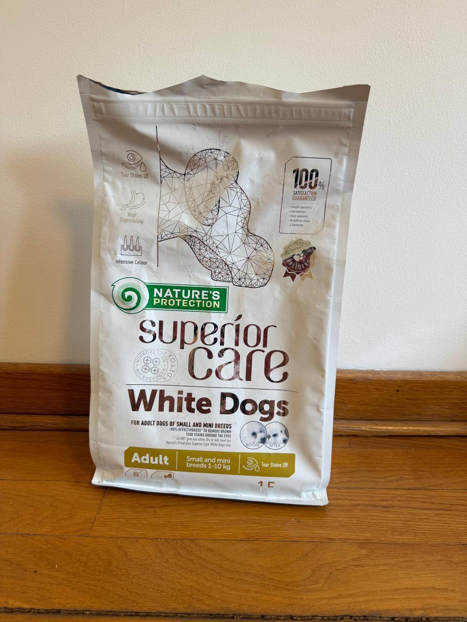 Nature's Protection Superior Care White Dogs Adult (1-10 kg) Lamb