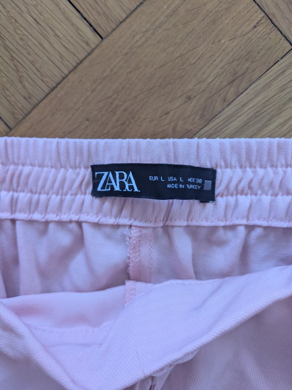 брюки легкие zara