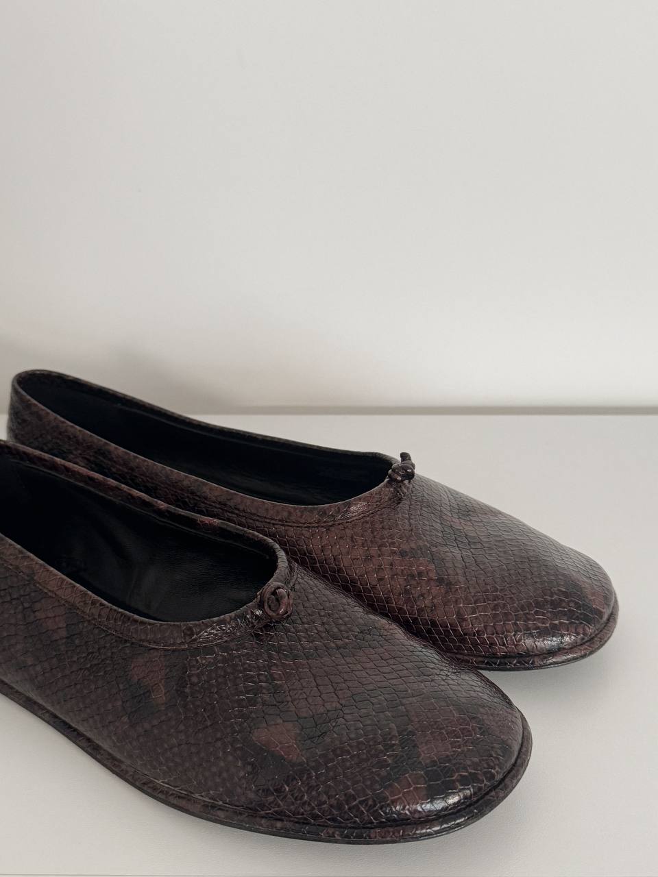 Kožene baletke massimo dutti