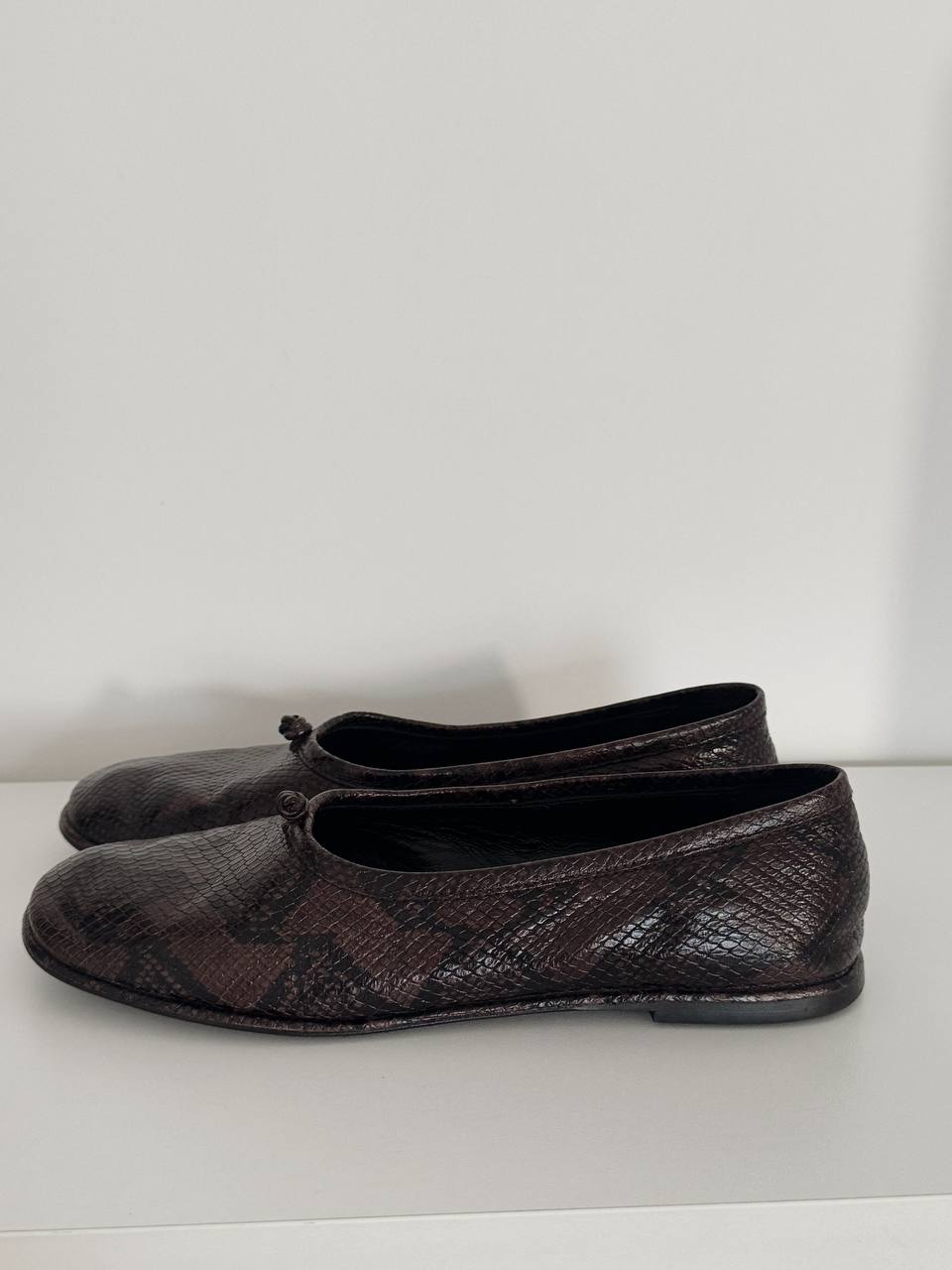 Kožene baletke massimo dutti photo 2