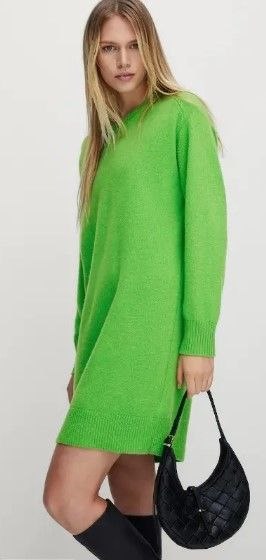 вязаное платье Massimo Dutti