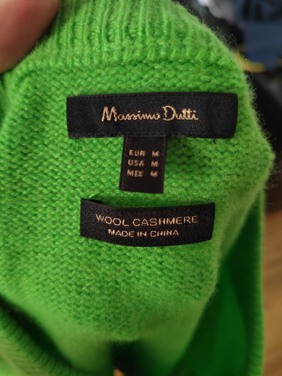 вязаное платье Massimo Dutti photo 3