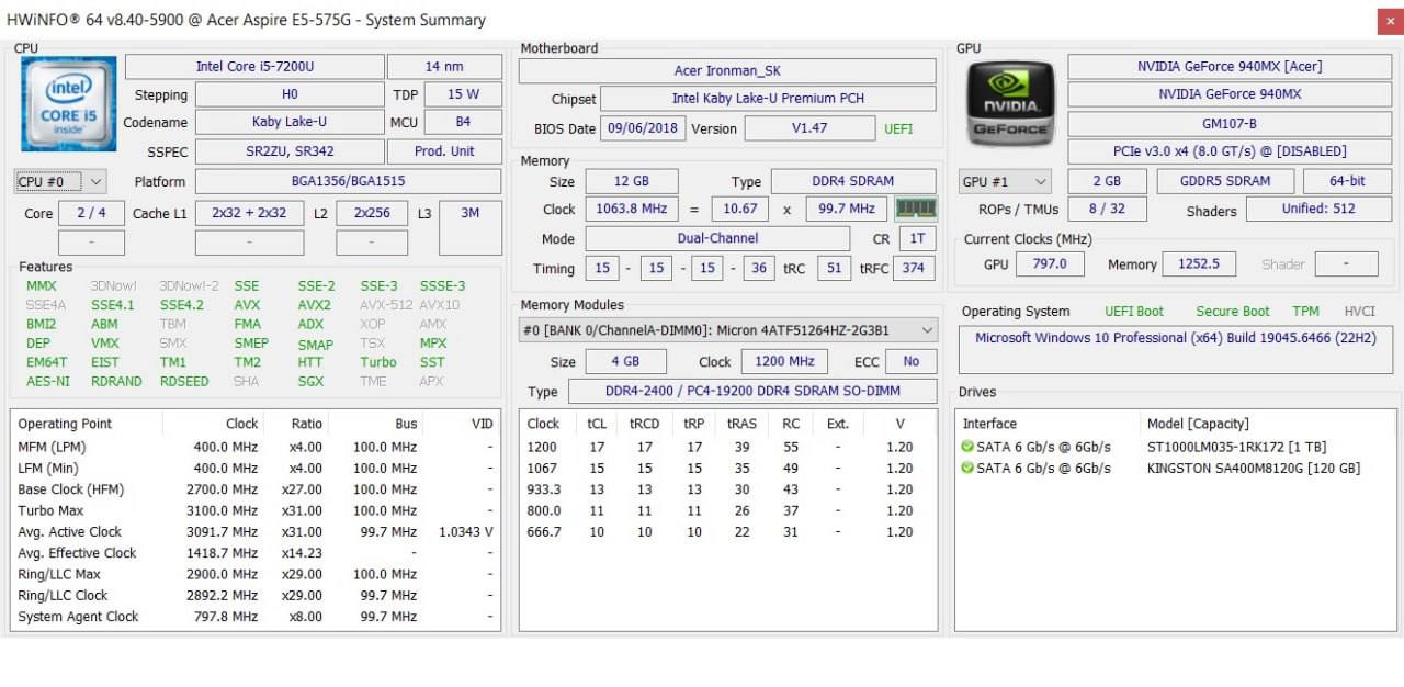 Acer Aspire E5-575G photo 7