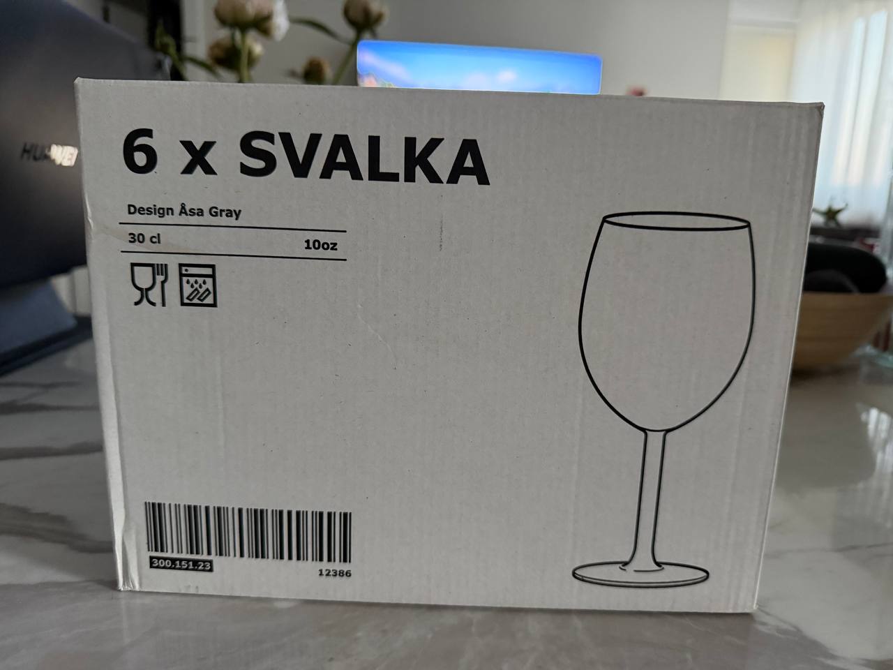 IKEA SVALKA čaše