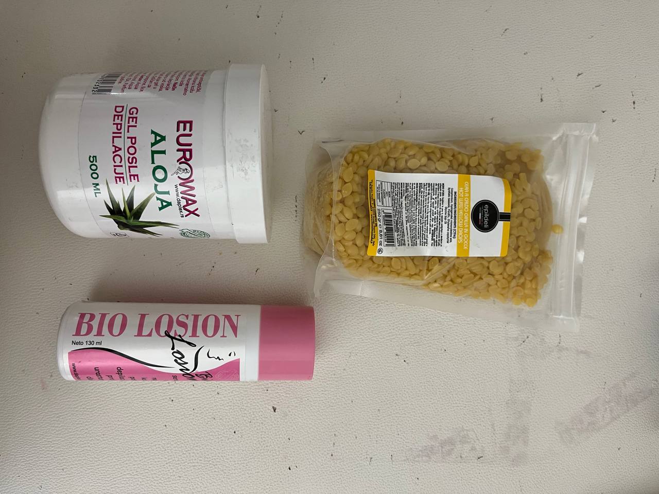 Wax for depilation