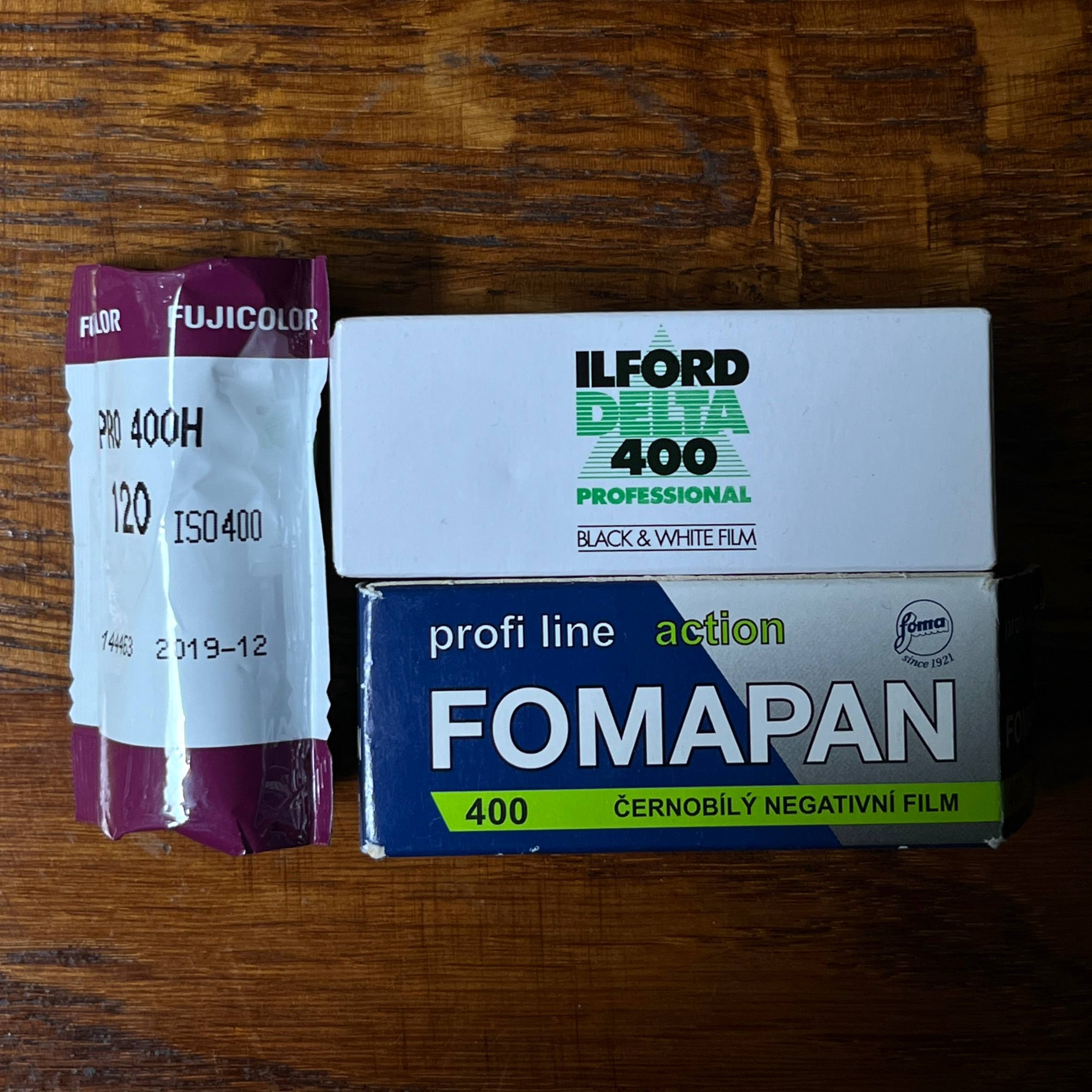 120 medium format films