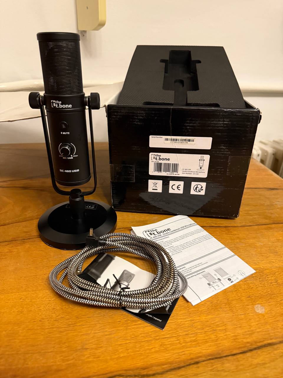 t.bone SC 460 USB микрофон