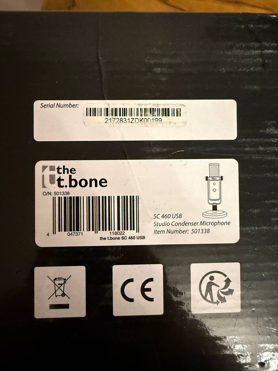 t.bone SC 460 USB микрофон photo 2