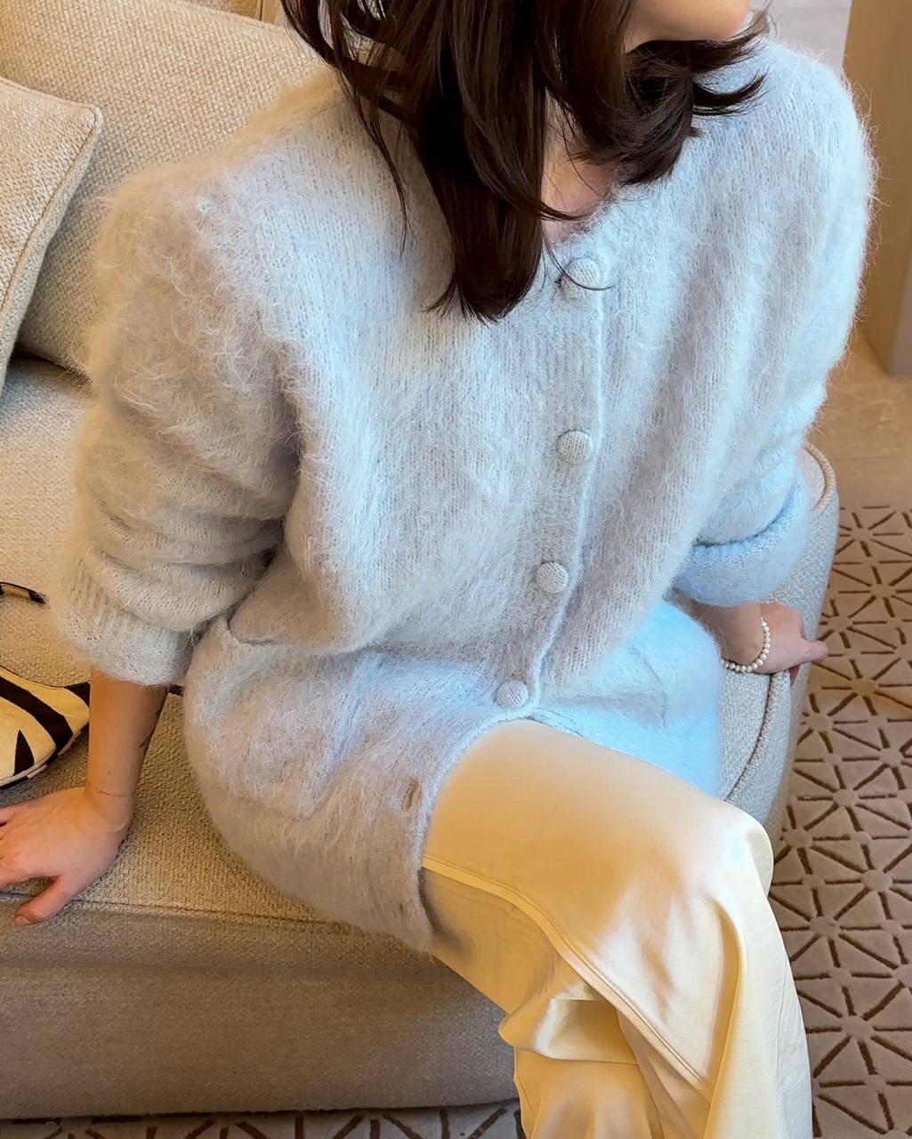 Mohair cardigan NA KD photo 2