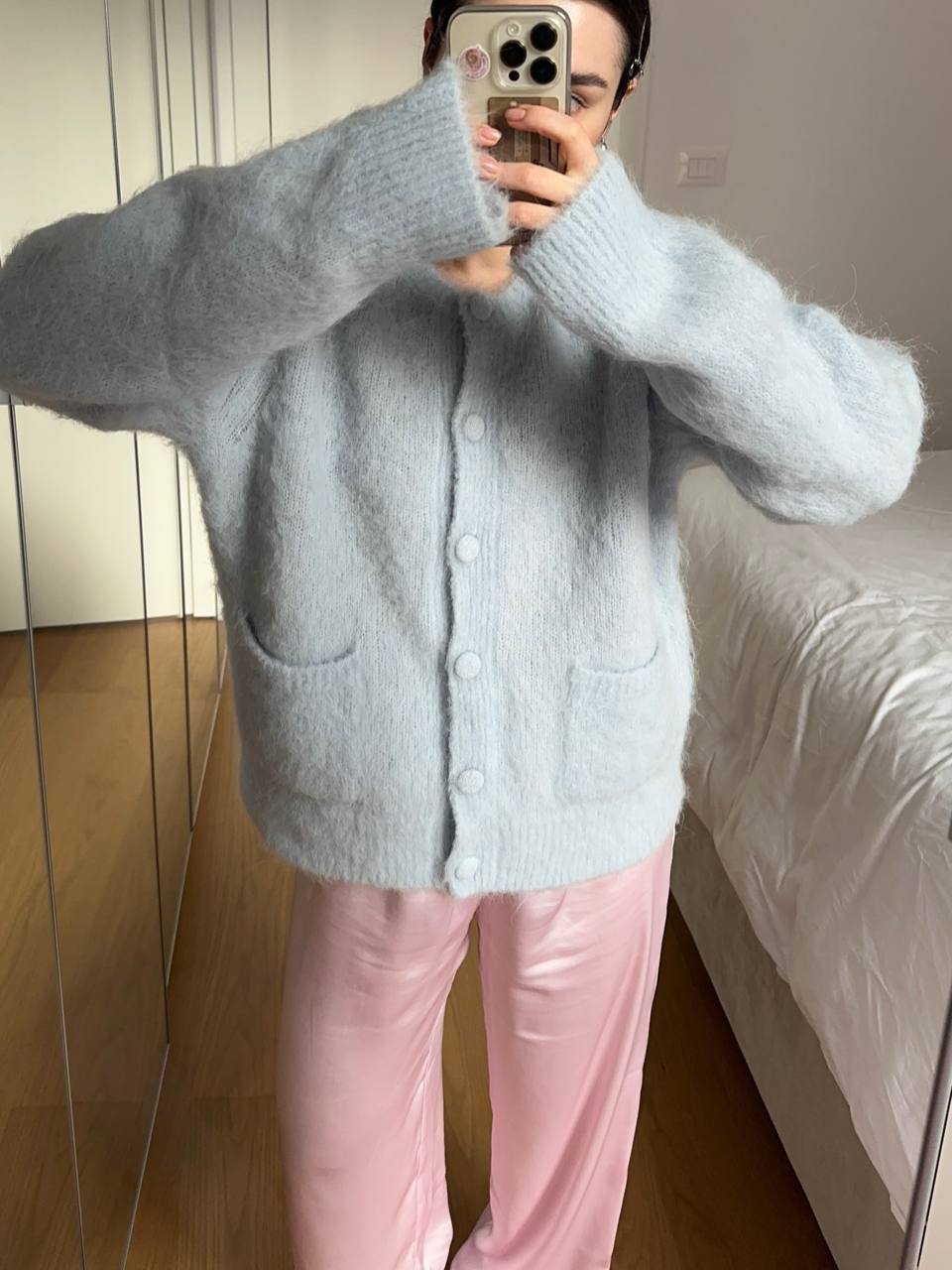 Mohair cardigan NA KD photo 5