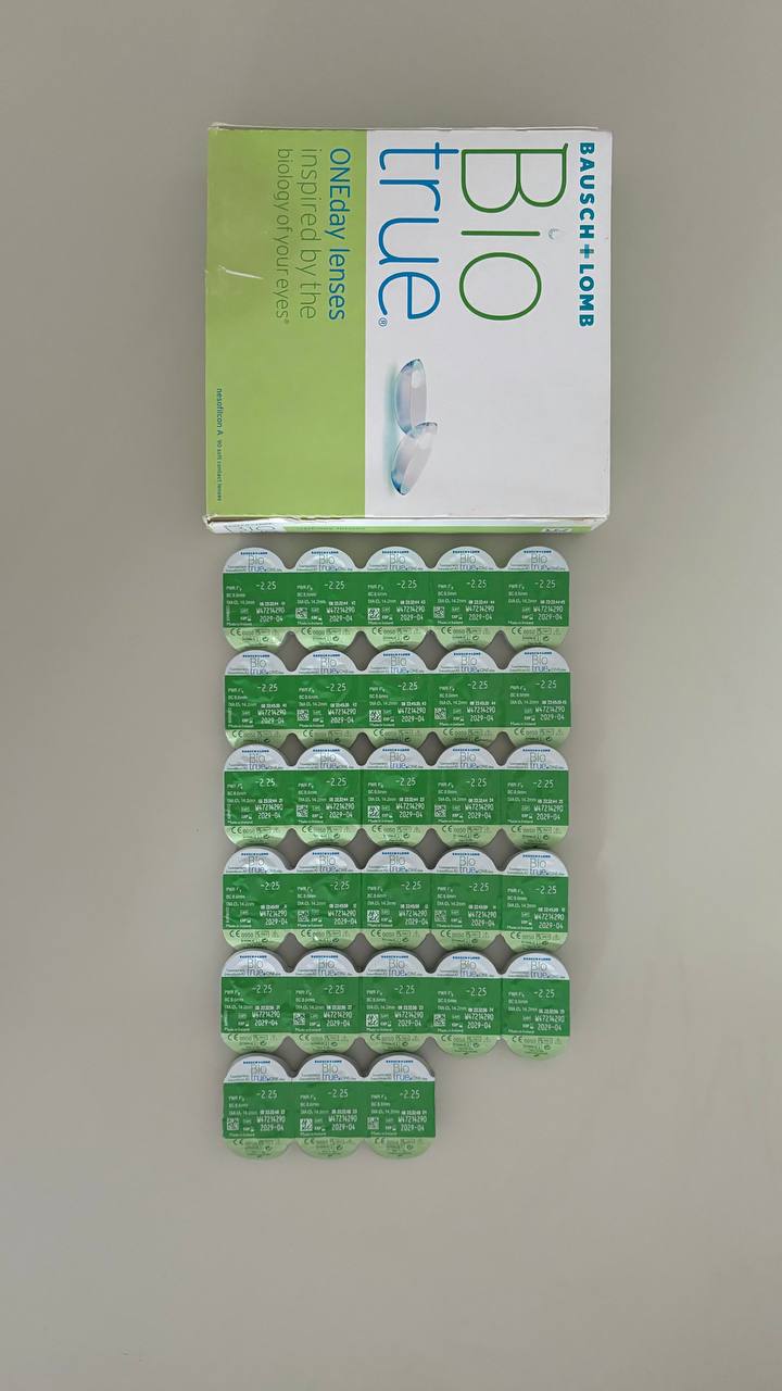 Biotrue Bausch Lomb jednodnevne linze