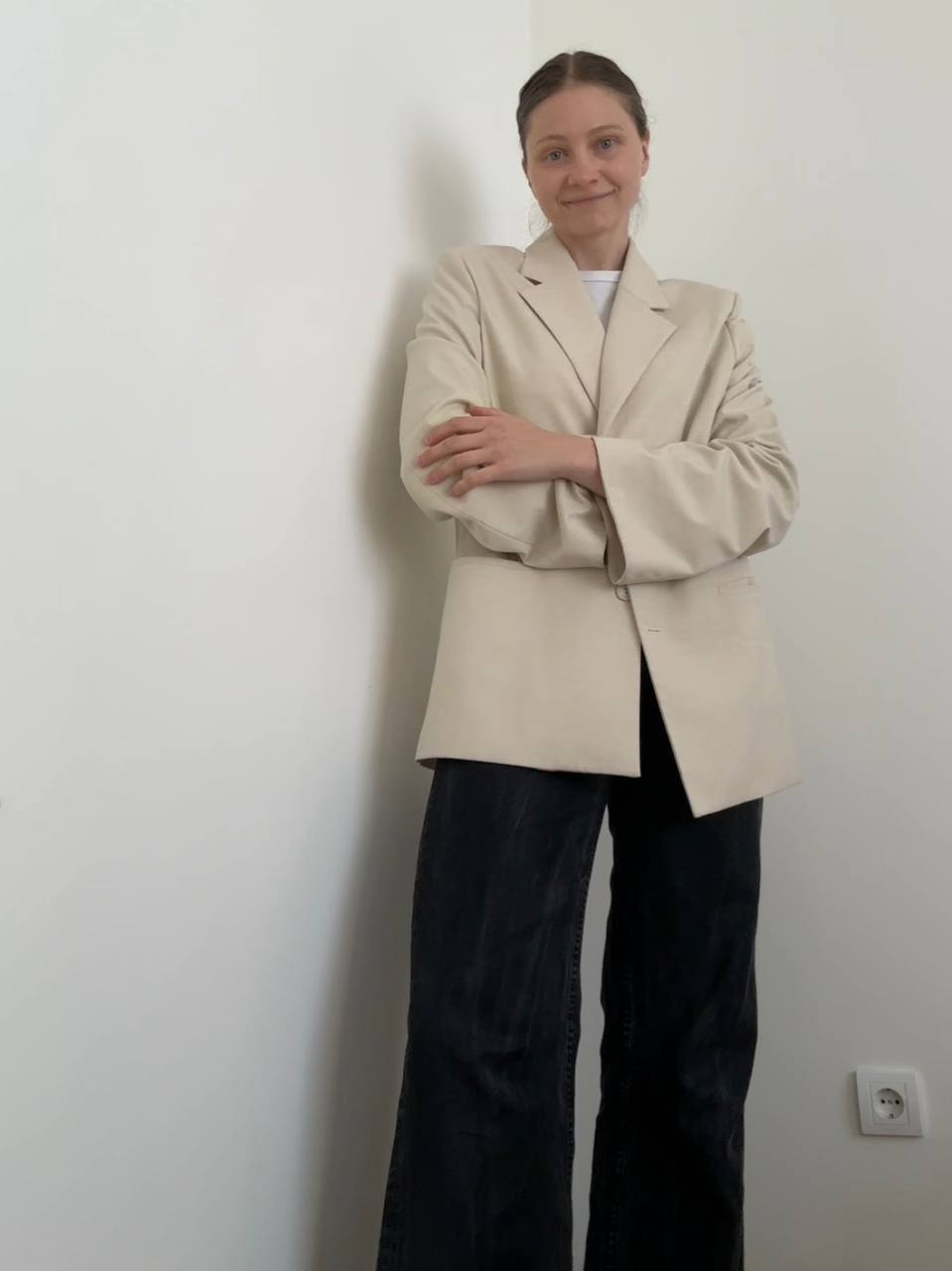 Bež palto photo 3