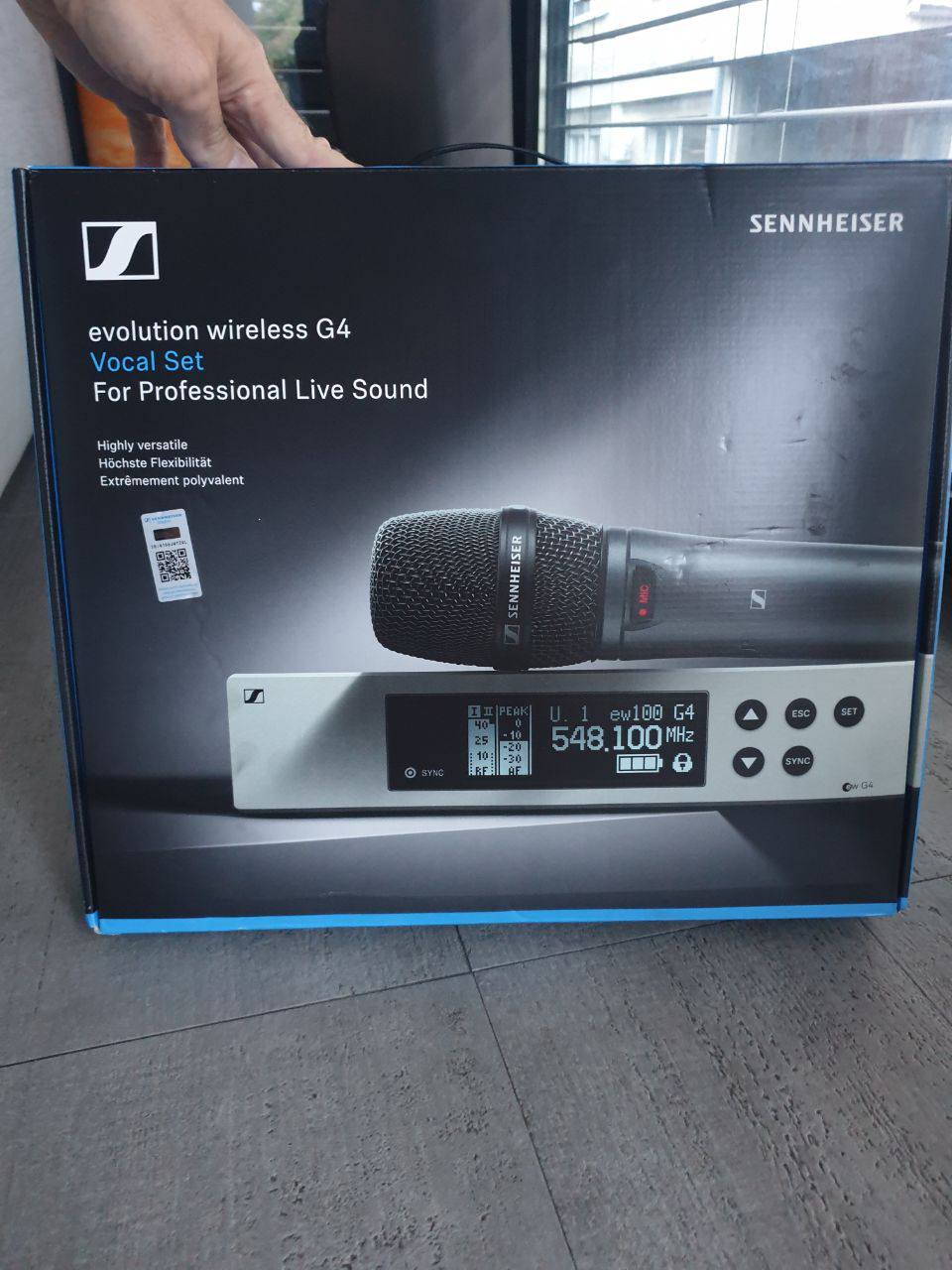 Sennheiser EW 100 G4 945-S wireless vocal systems photo 2