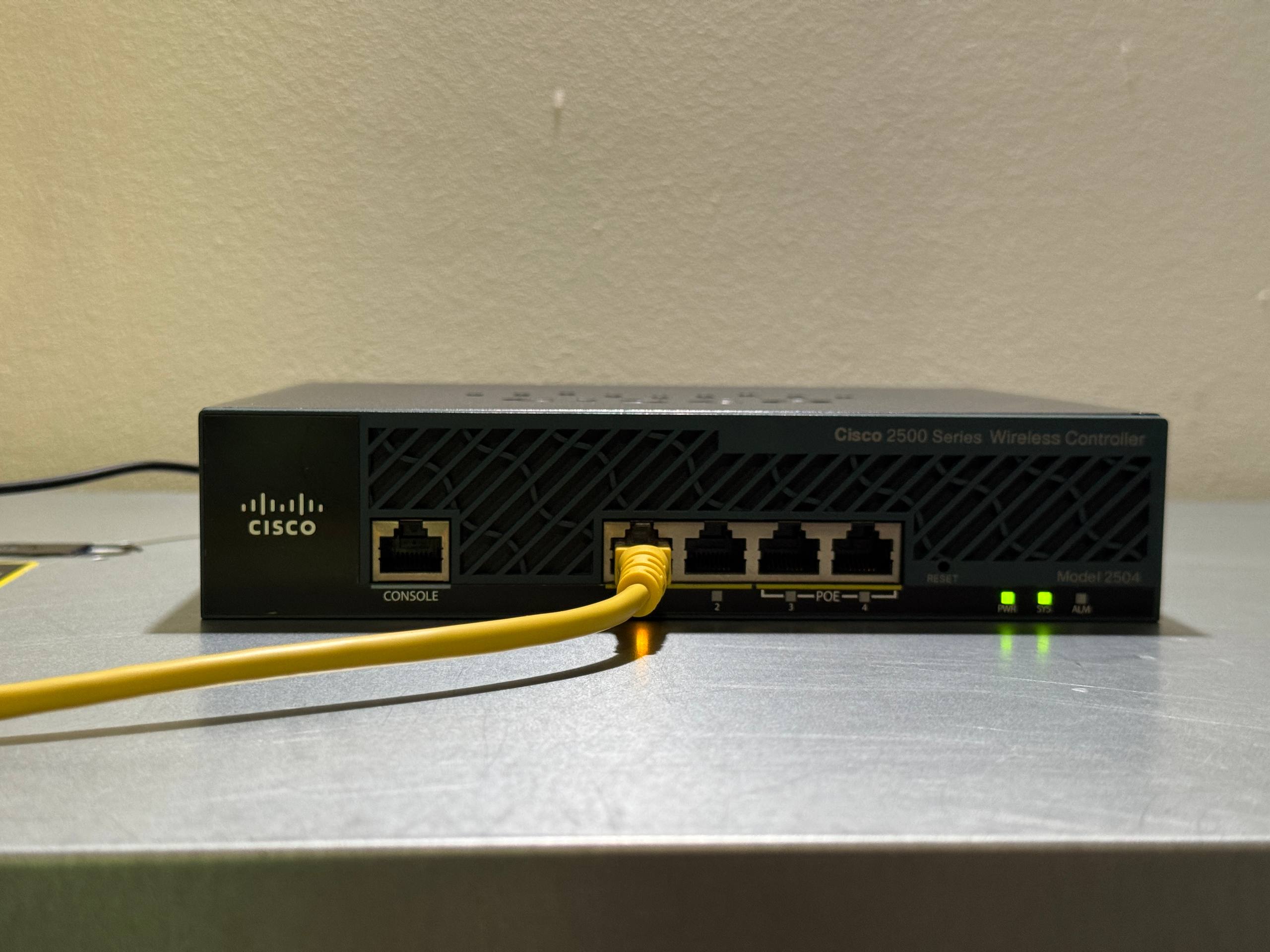 Cisco 2504 Wireless Controller