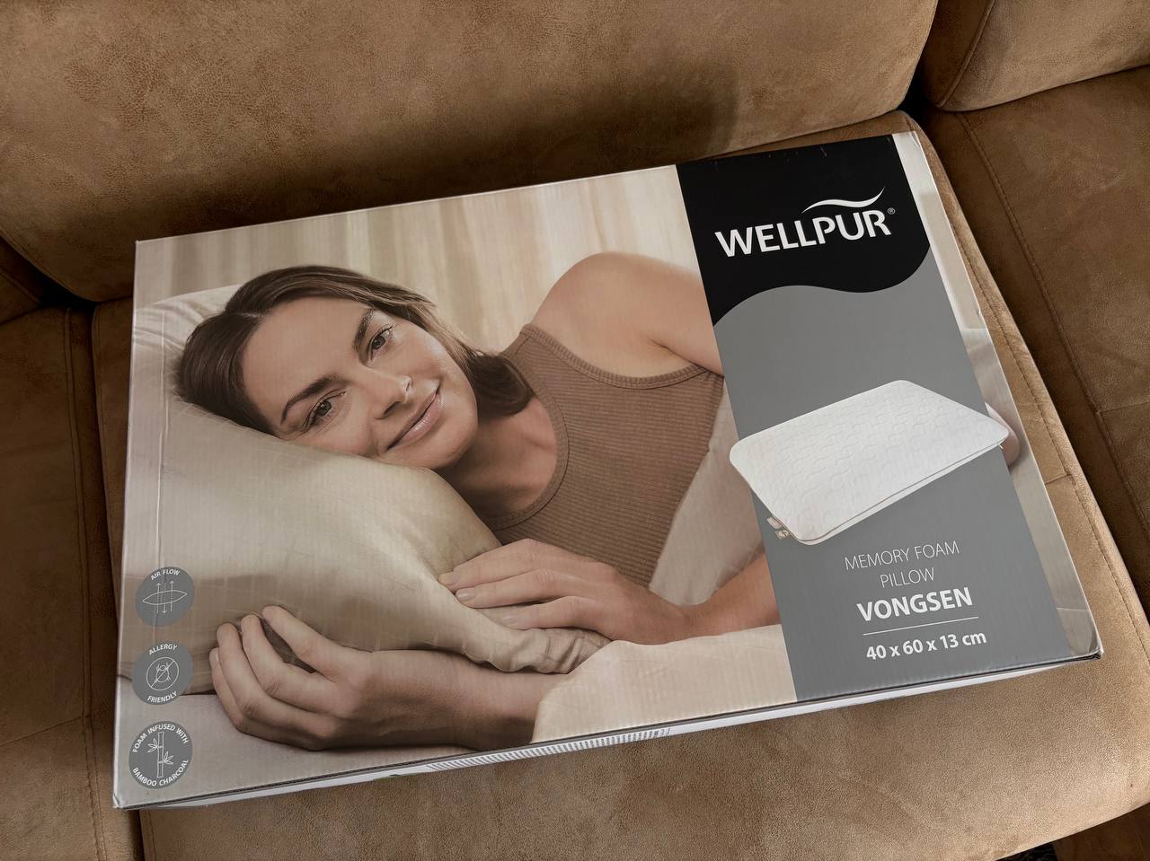 WELLPUR VONGSEN Memory Foam подушка