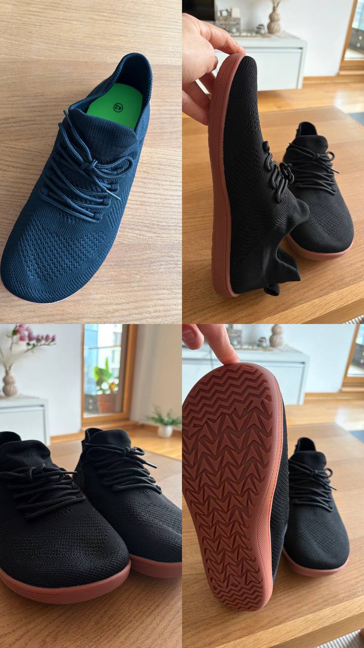 Black sneakers