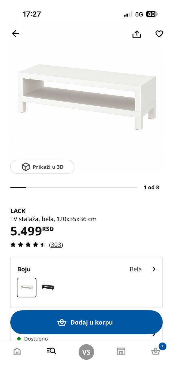 Ikea lack TV stan/komoda photo 2
