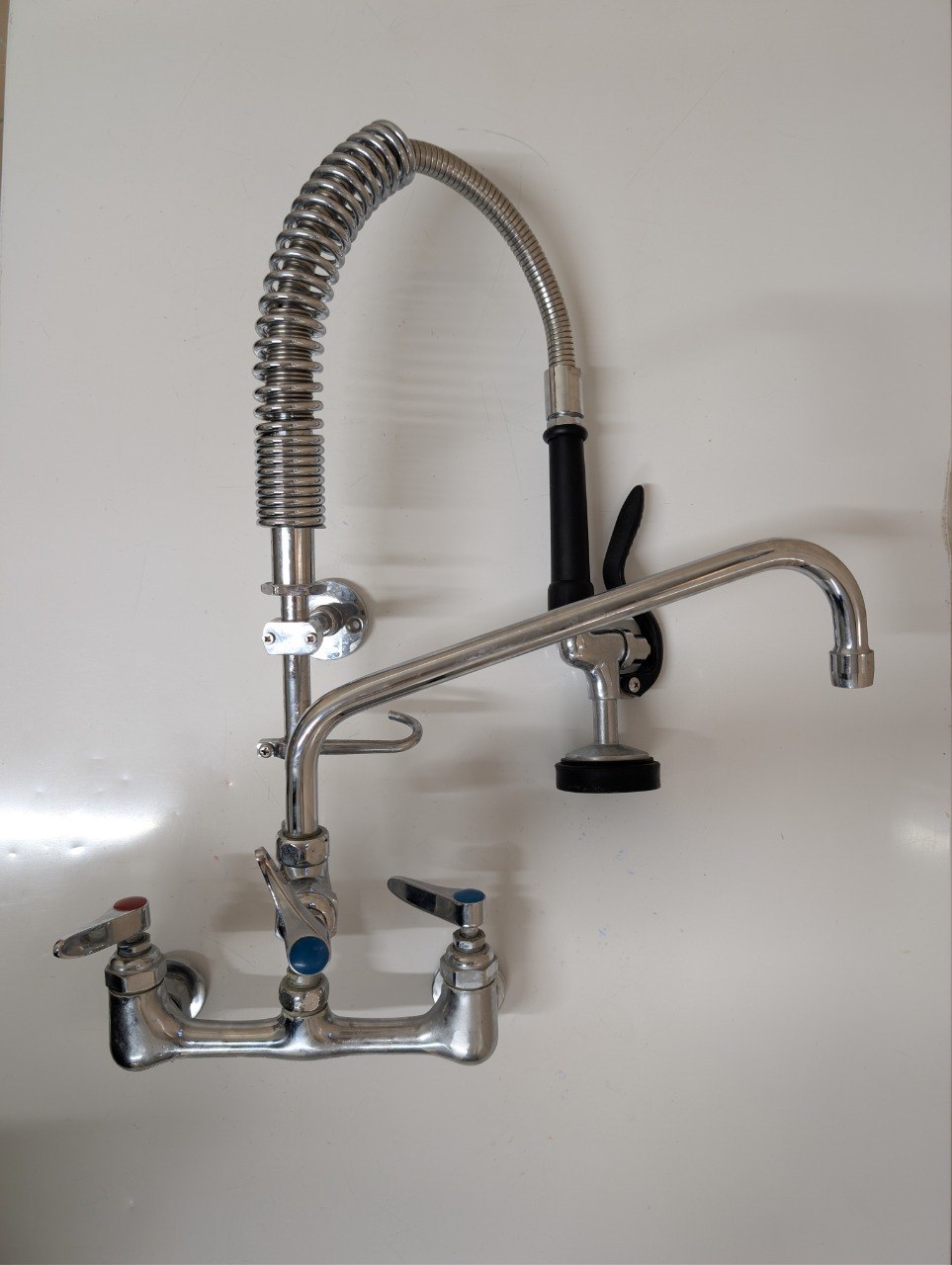 Professional kitchen faucet with shower (pre-rinse)