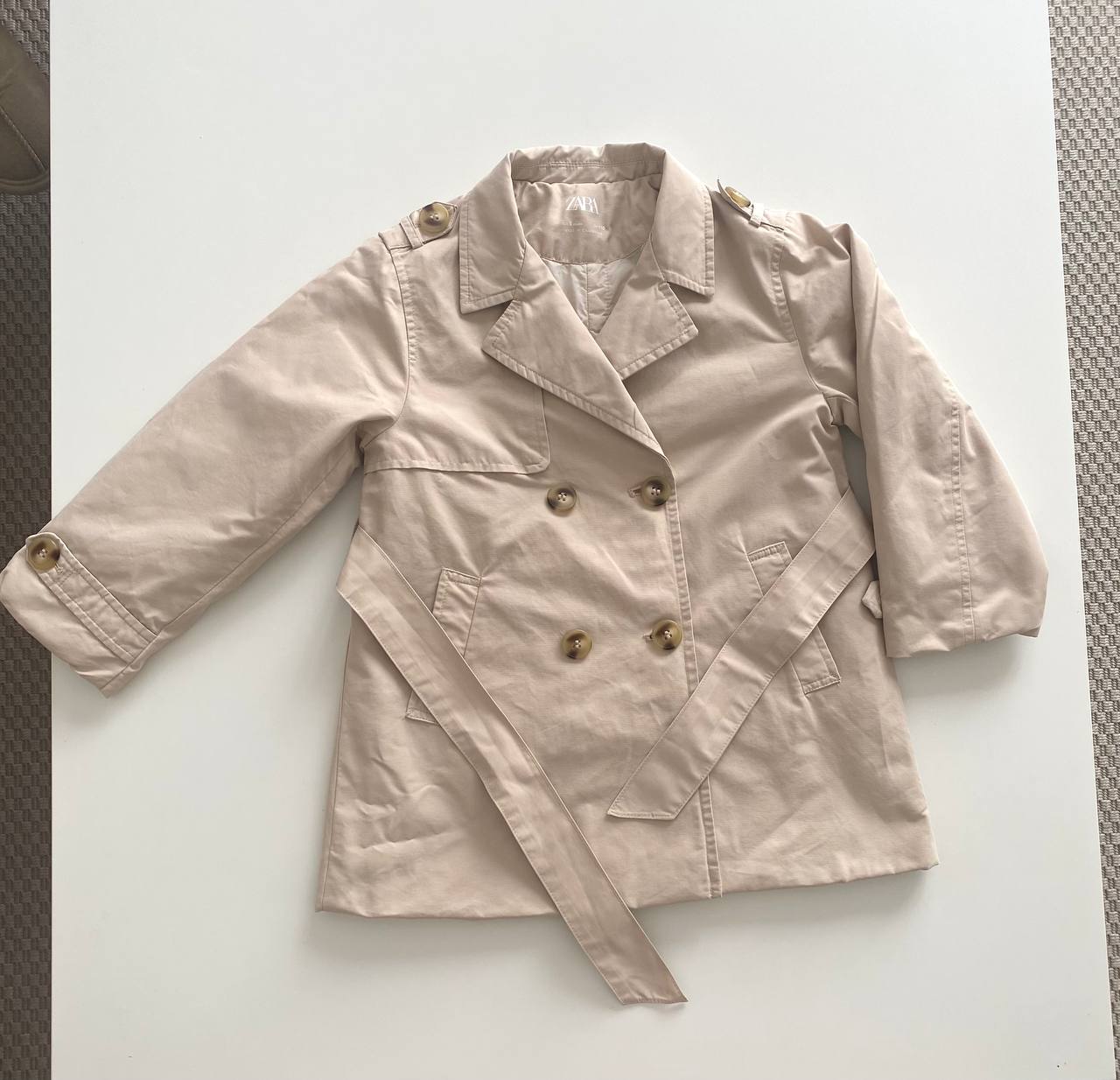 тренч плащ Zara photo 2