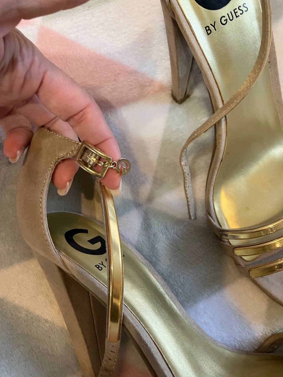 замшевые туфли Guess photo 4