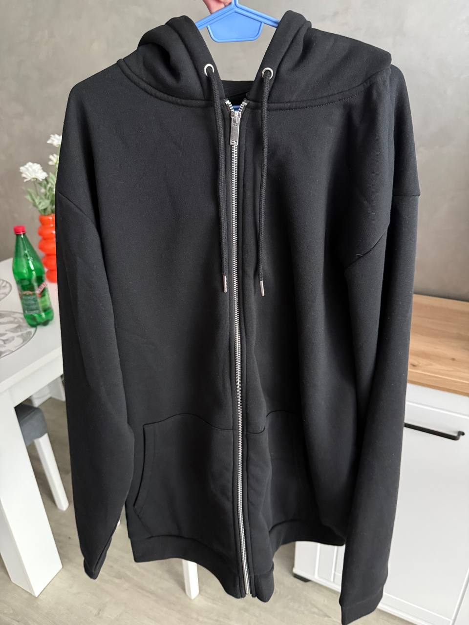 SMOG zip hoodie