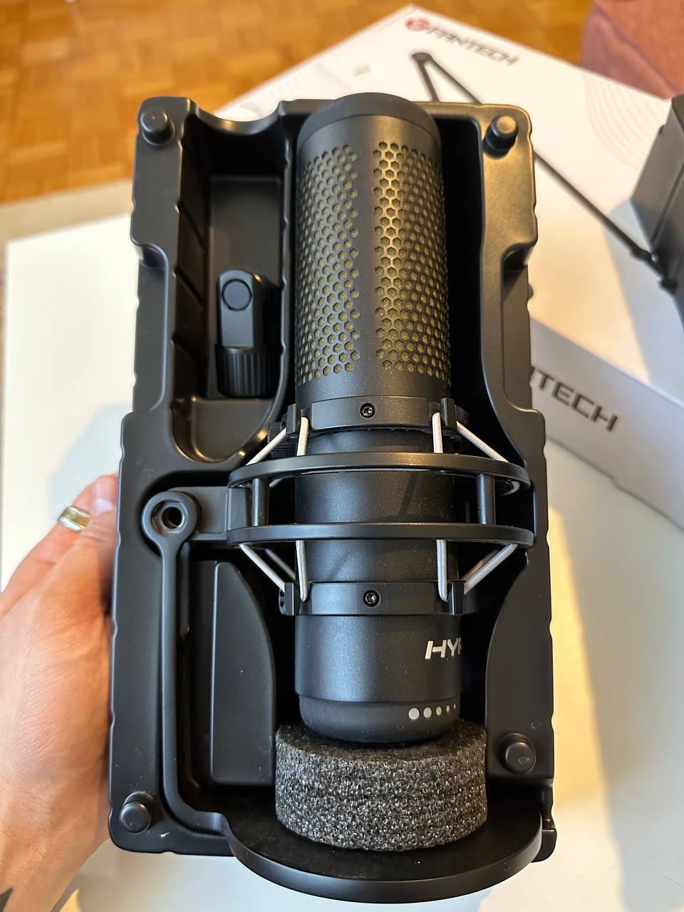 HyperX QuadCast S Crna RGB photo 3