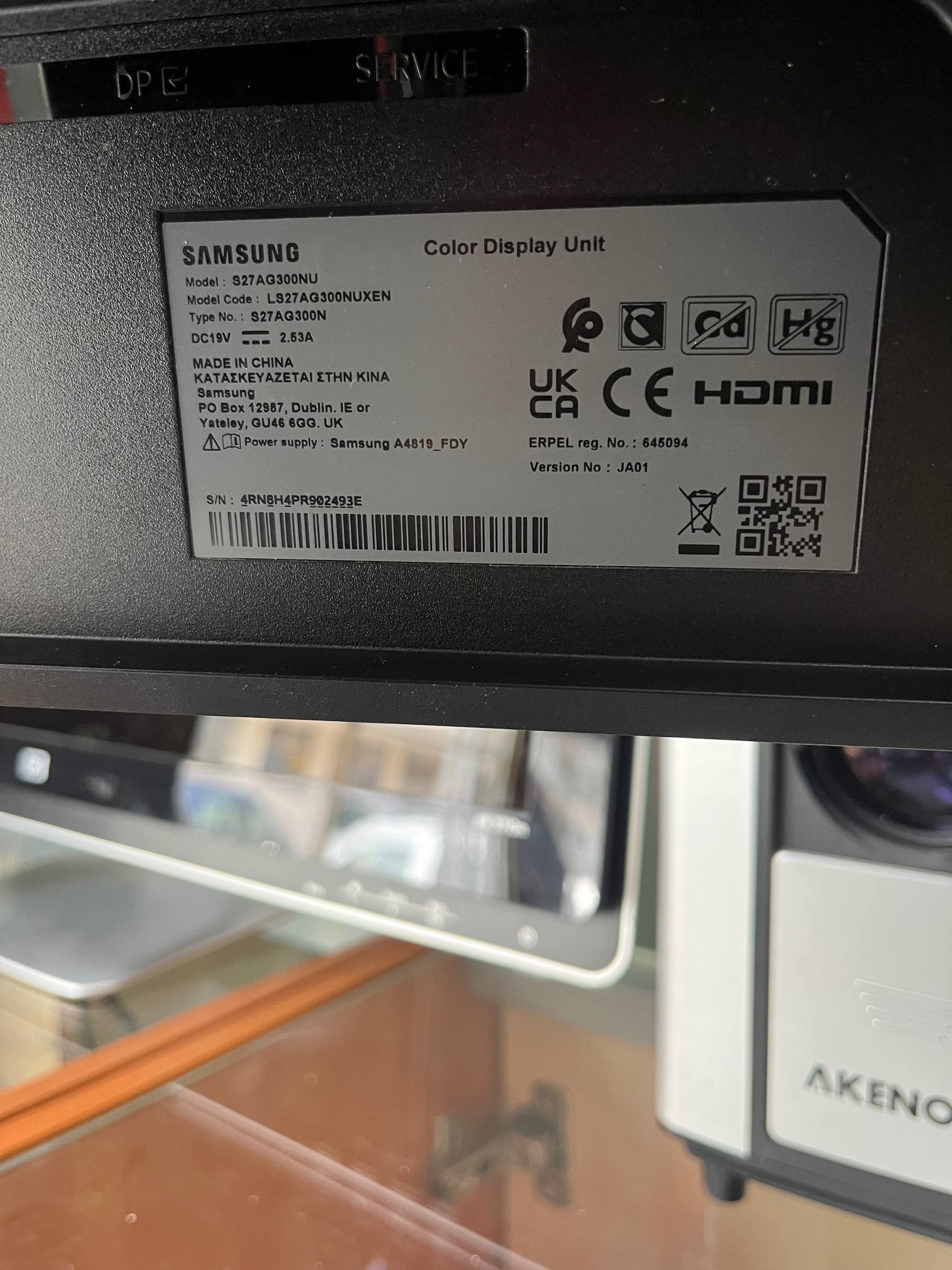 Монитор Samsung S27AG300N photo 2