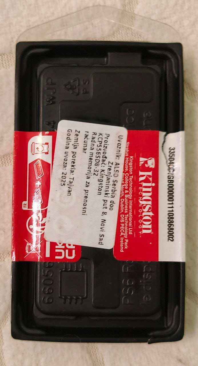 ОЗУ KINGSTON 32GB DDR5 5600 photo 8