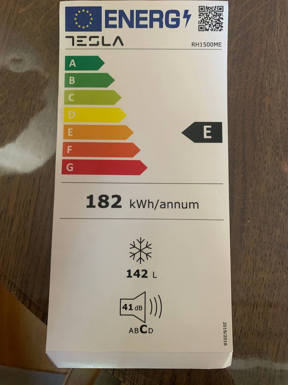 freezer TESLA RH1500ME
