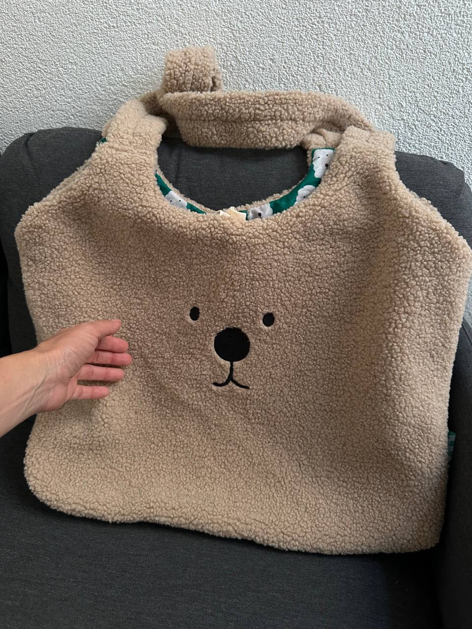 Cutest teddy bear purse photo 2