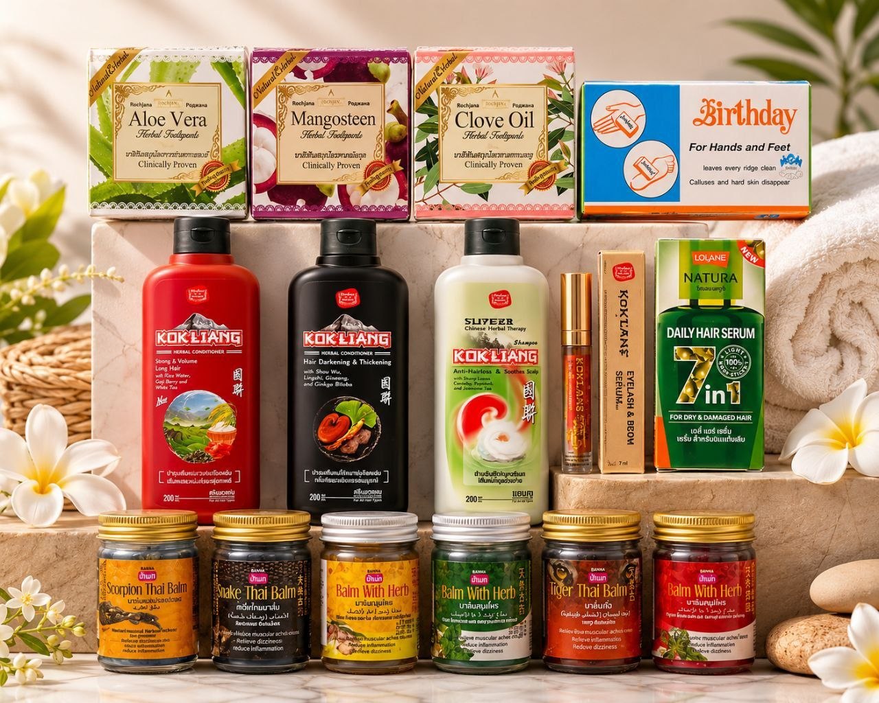 Thai cosmetic set