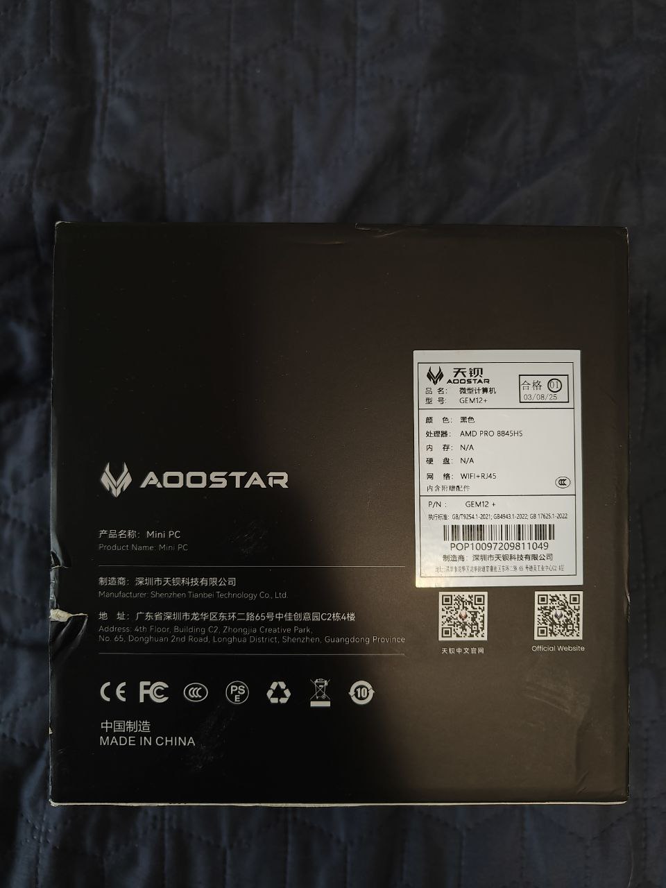 AOOSTAR GEM12+ мини ПЦ photo 4