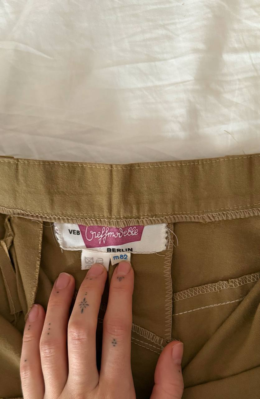Vintage cotton skirt photo 2