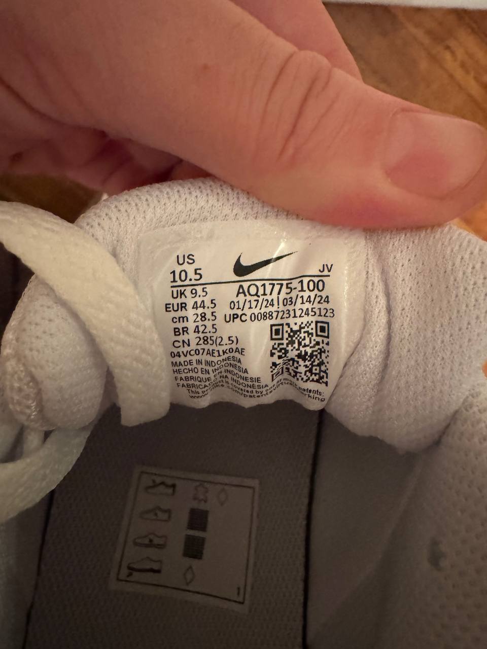 Nike Ebernon Low Bela photo 4