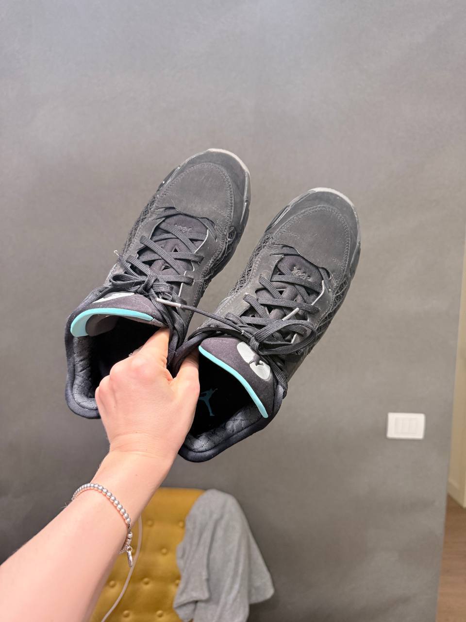 Air Jordan 38 Low Crni Gamma Plavi photo 2