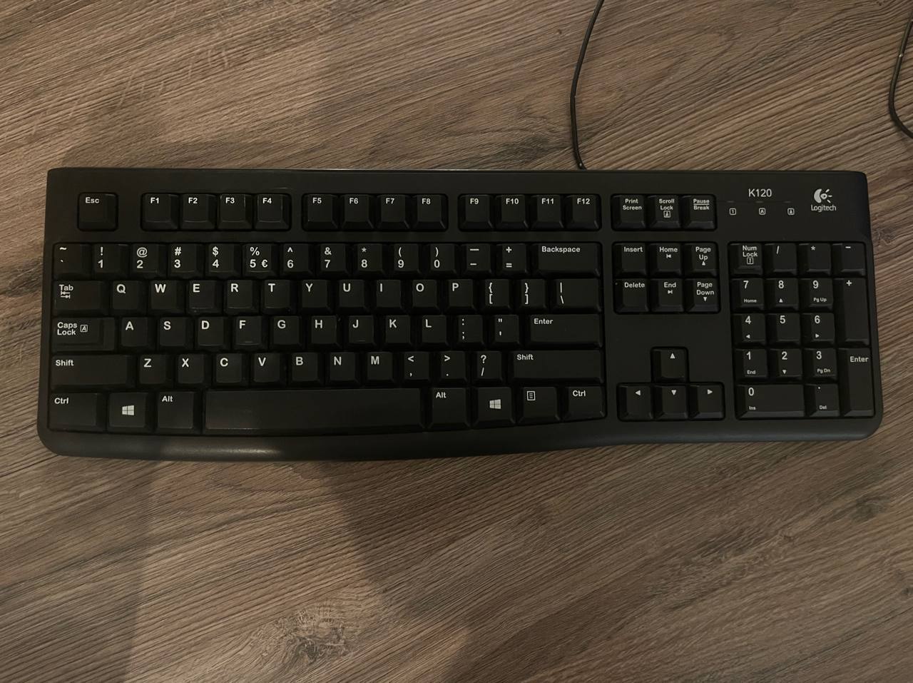 wired keyboard